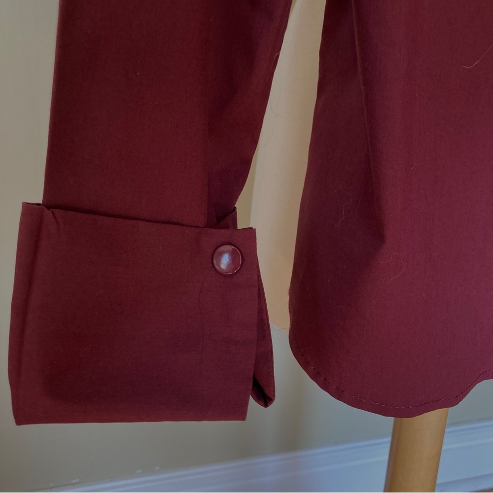 COMO BLACK Rear Closure Shirt - Picture 4 of 6